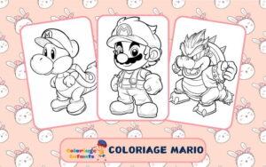 coloriage Mario