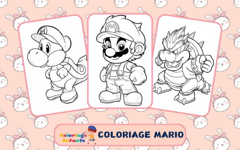 coloriage Mario