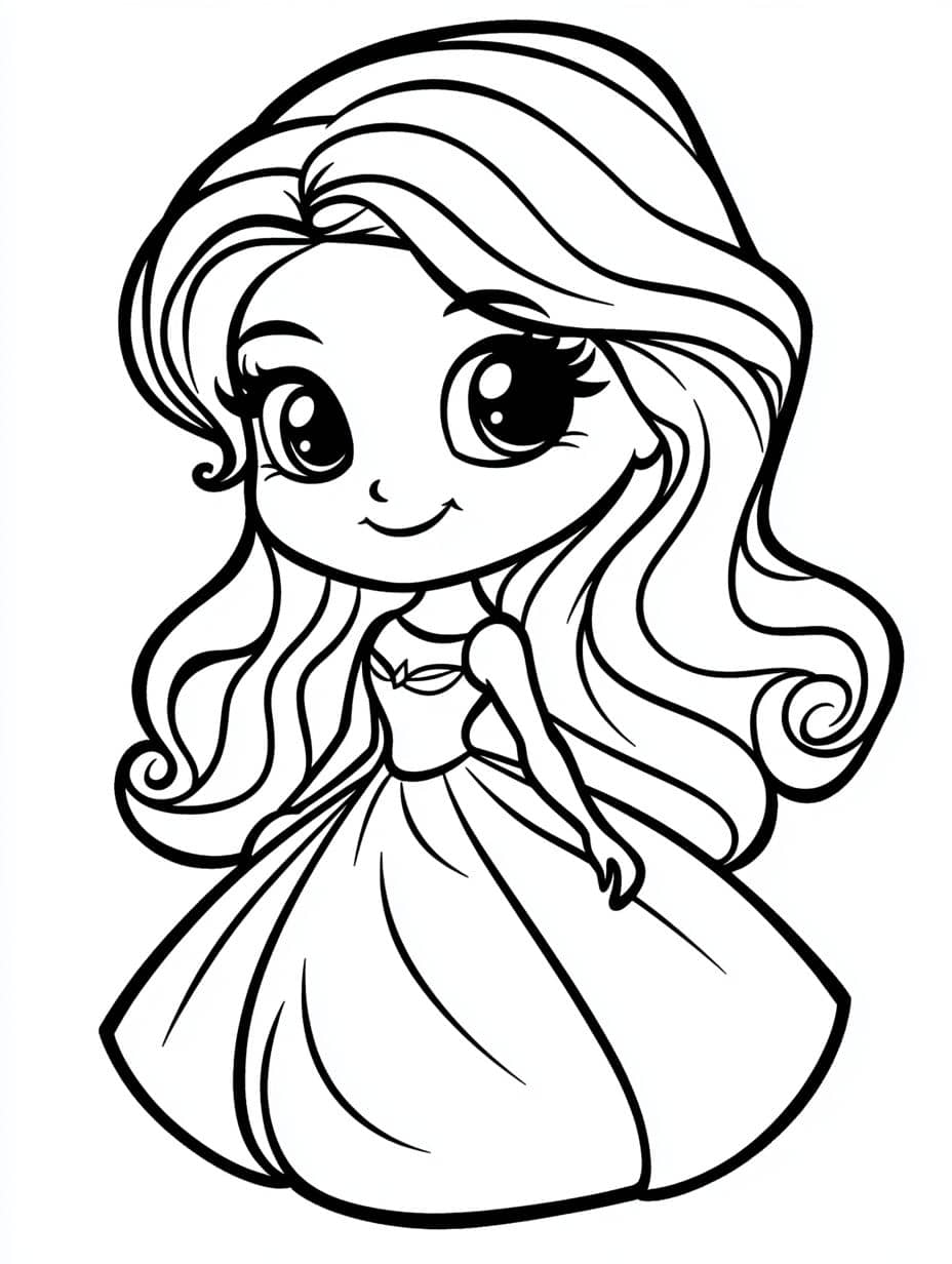 Coloriage A Imprimer Princesses