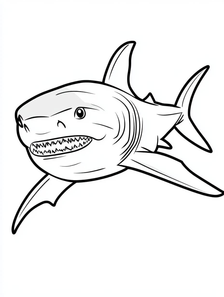 Coloriage De Requin