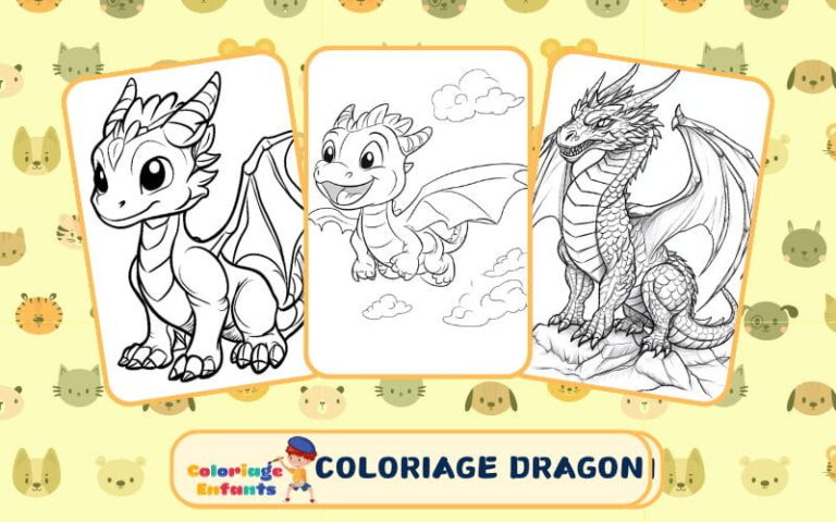 coloriage dragon