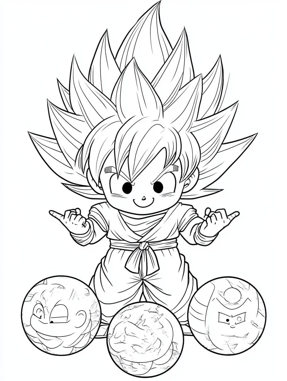 Coloriage Dragon Ball Z Dragon Ball