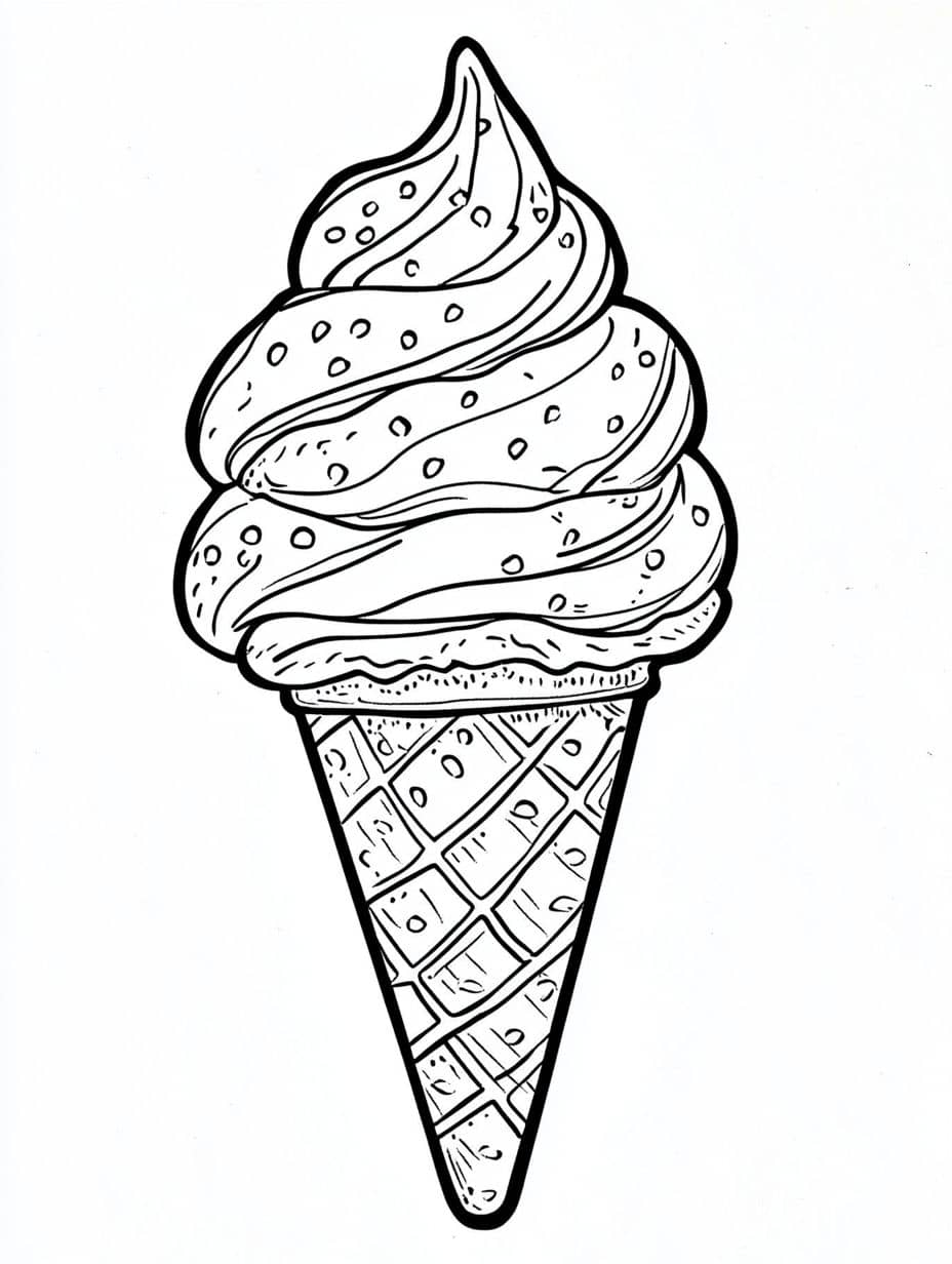 Coloriage Ete Glace Petite