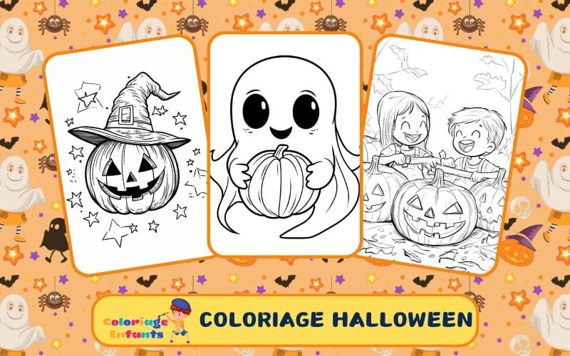 coloriage halloween