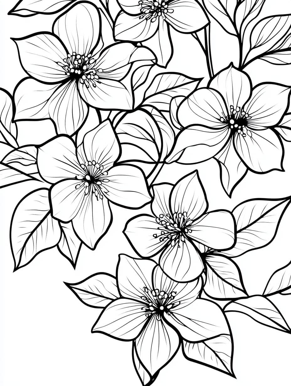 Coloriage Jasmine Simple Et Belle