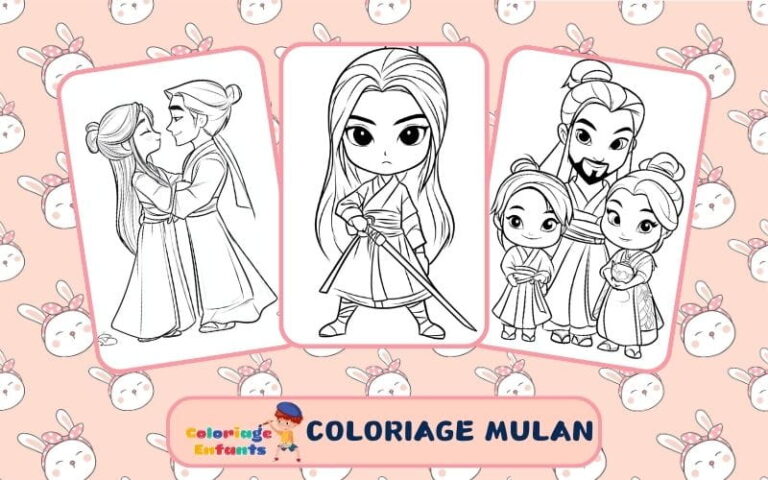 coloriage mulan