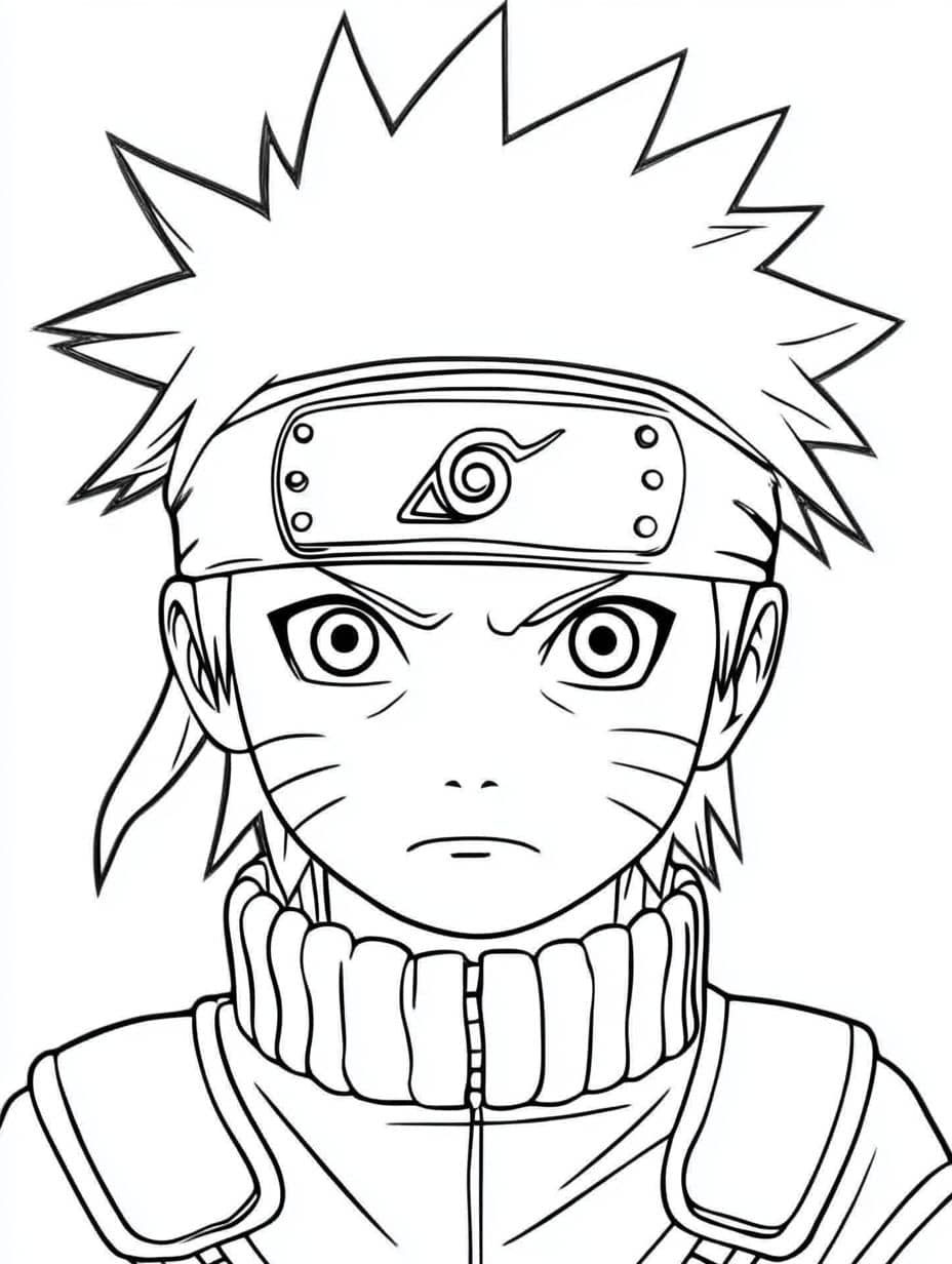 coloriage naruto gratuit