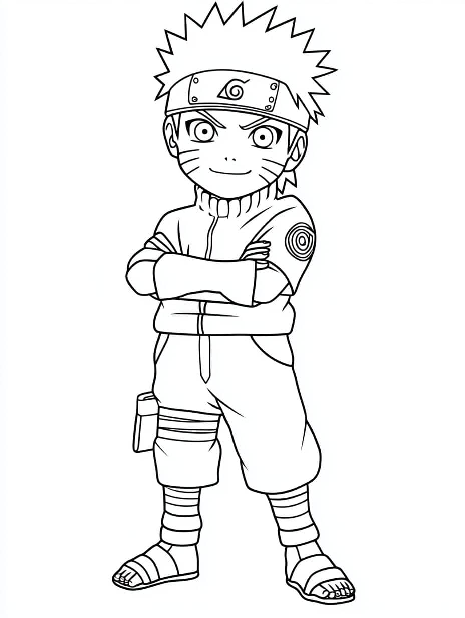 coloriage naruto pour impression gratuite