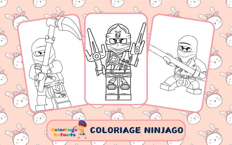 coloriage ninjago