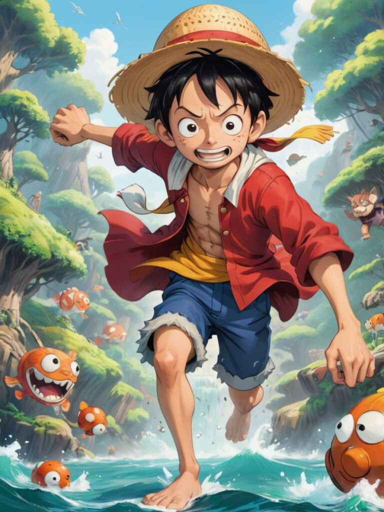 coloriage one piece