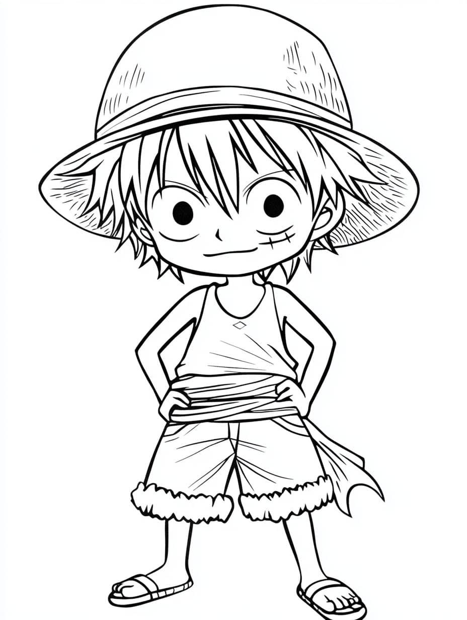 Coloriage One Piece Grand