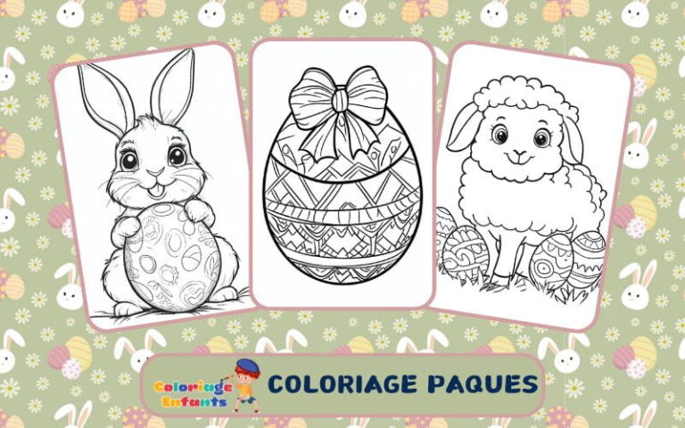 coloriage paques