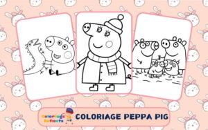 coloriage peppa pig