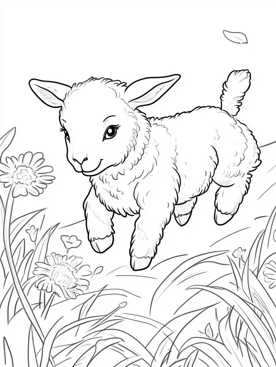 Coloriage Printemps Animaux