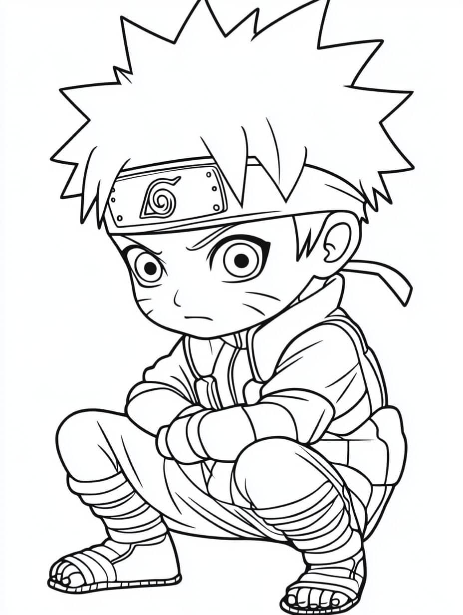 coloriages naruto gratuits