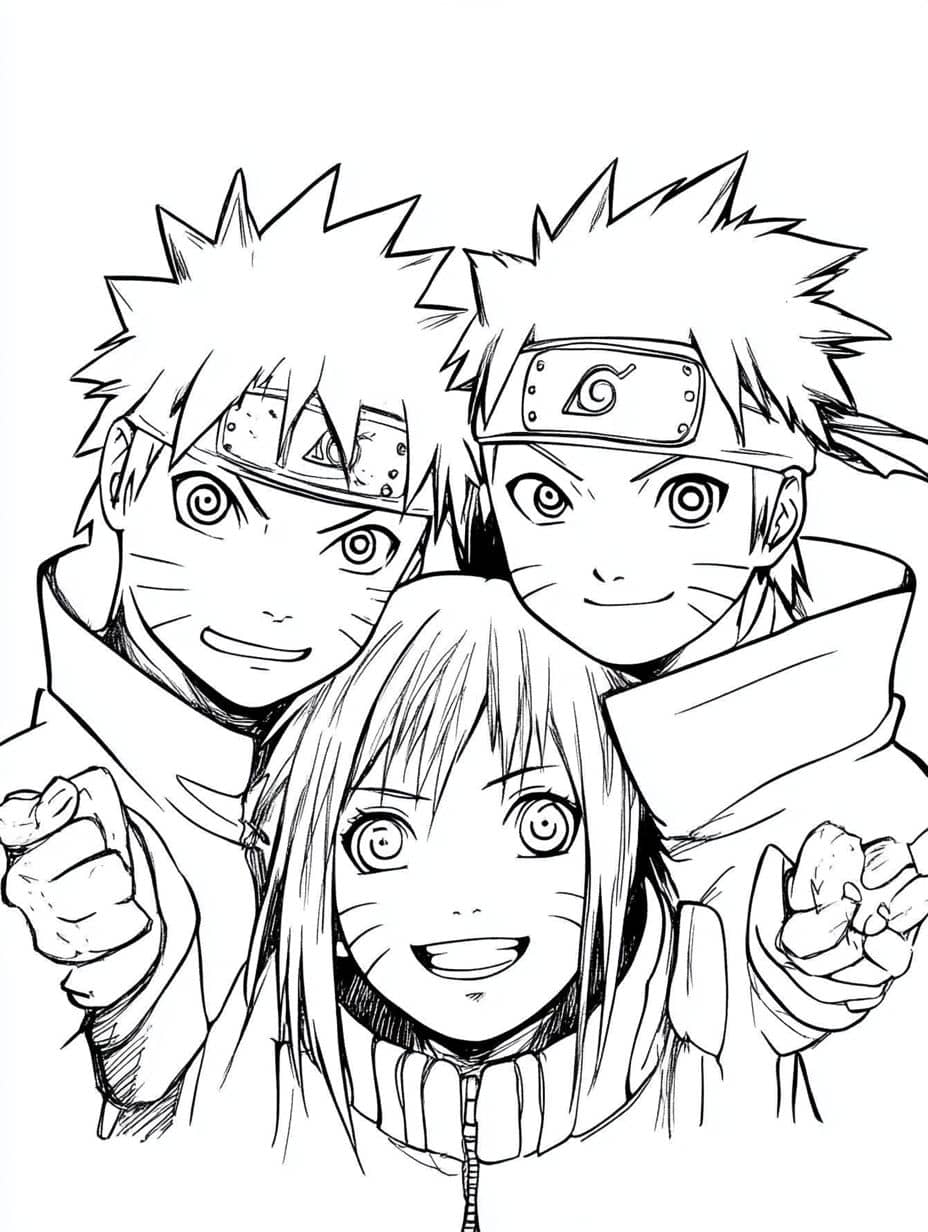 Illustration Naruto A Imprimer Pour Enfants