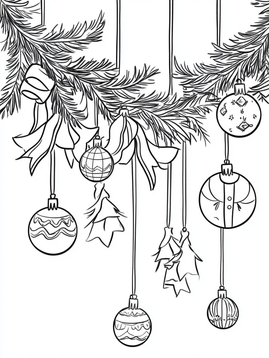 noel coloriage cloches de