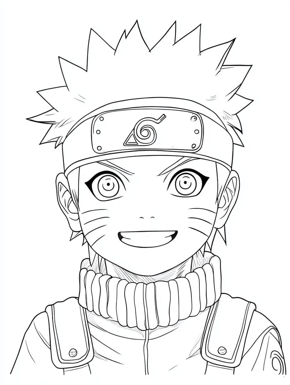 Personnages Naruto A Colorier Pour Les Enfants