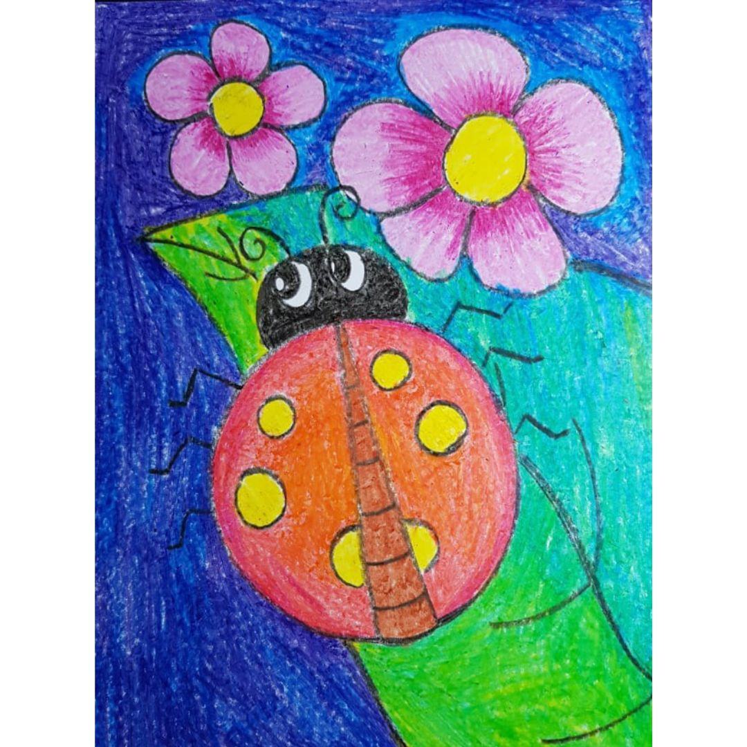 Coloriage Coccinelle Enfants