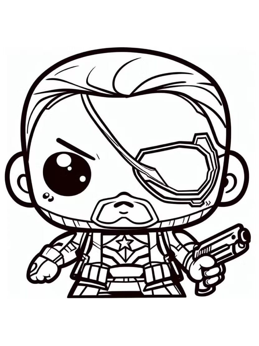 Illustration Coloriage Thor Adorable Incitant Les Enfants A Exprimer Leur Personnalite