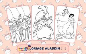 Coloriage Aladdin