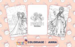 Coloriage Anna