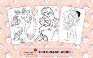 Coloriage Ariel