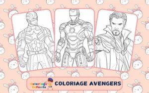 Coloriage Avengers