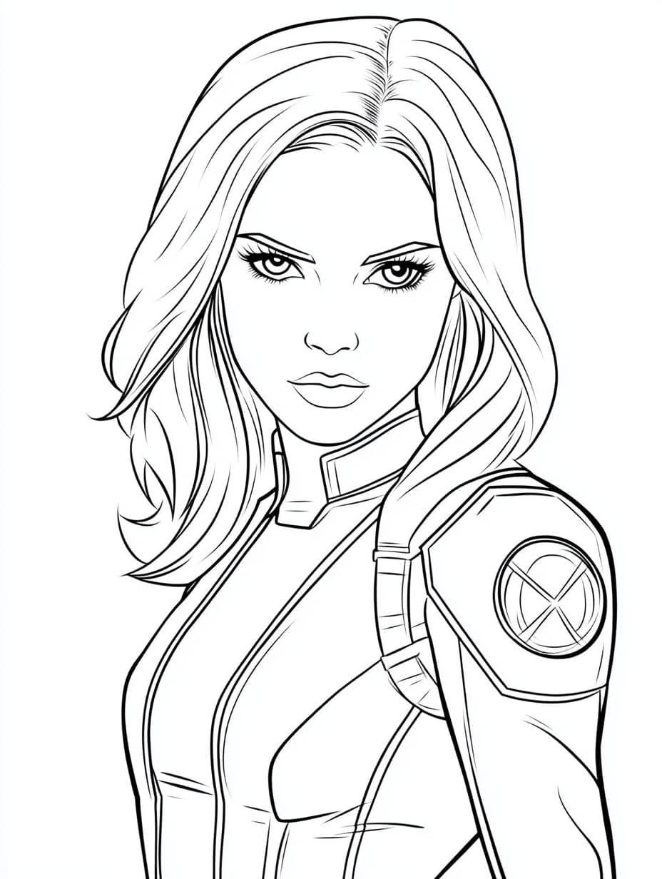 Coloriage Avengers Gratuit