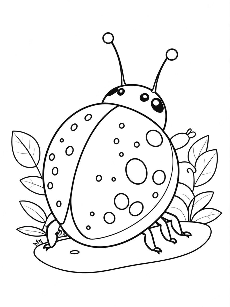 Coloriage Baby Ladybug