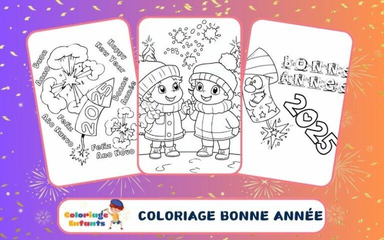 Coloriage Bonne Annee