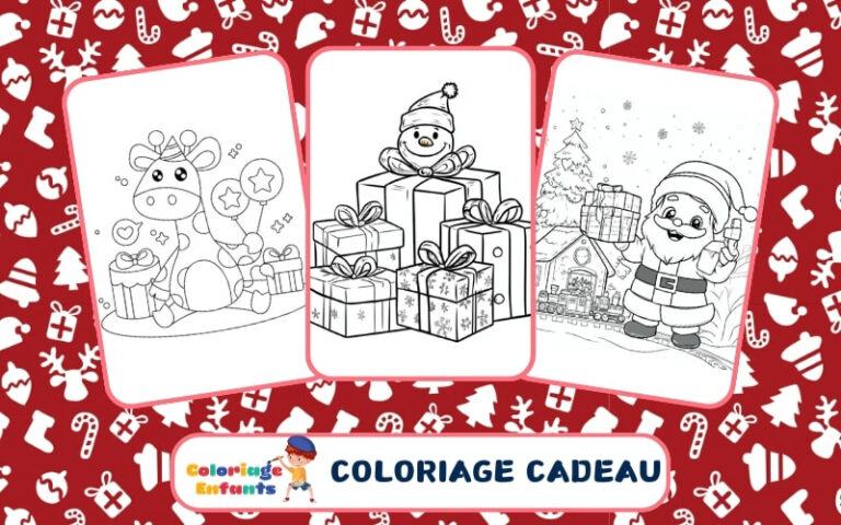 Coloriage Cadeau