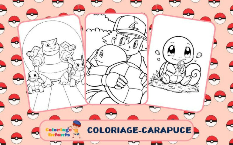 Coloriage Carapuce