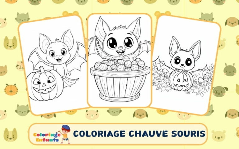 Coloriage Chauve Souris