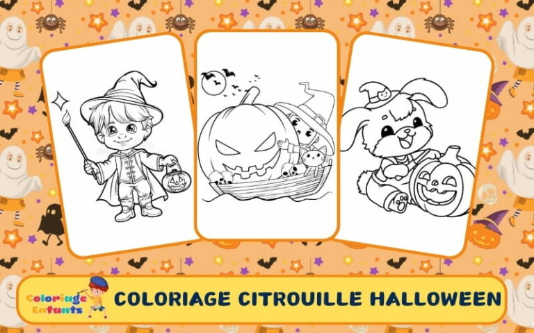 Coloriage Citrouille Halloween