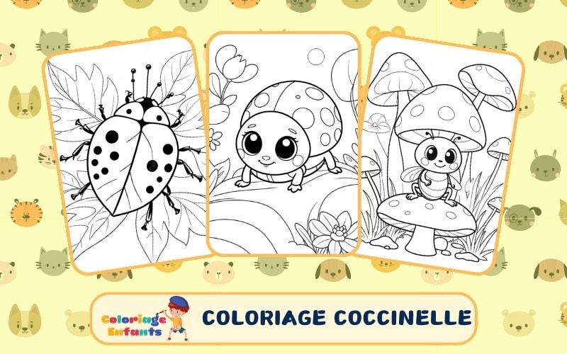 Coloriage Coccinelle