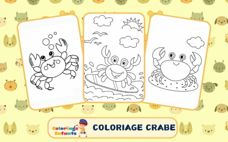 Coloriage Crabe