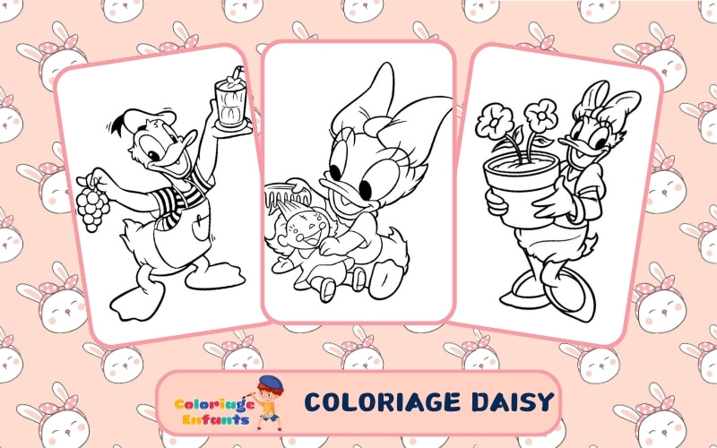 Coloriage Daisy