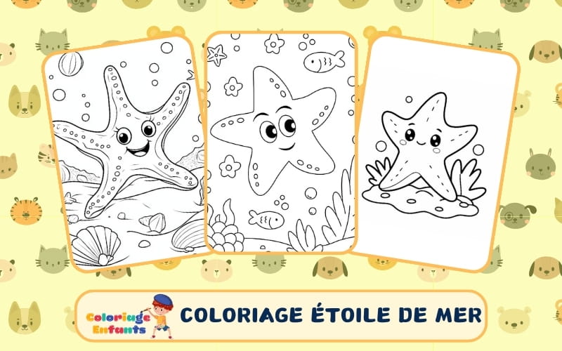 Coloriage Etoile De Mer