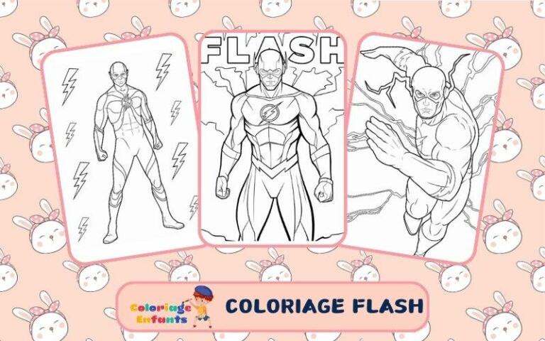 Coloriage Flash