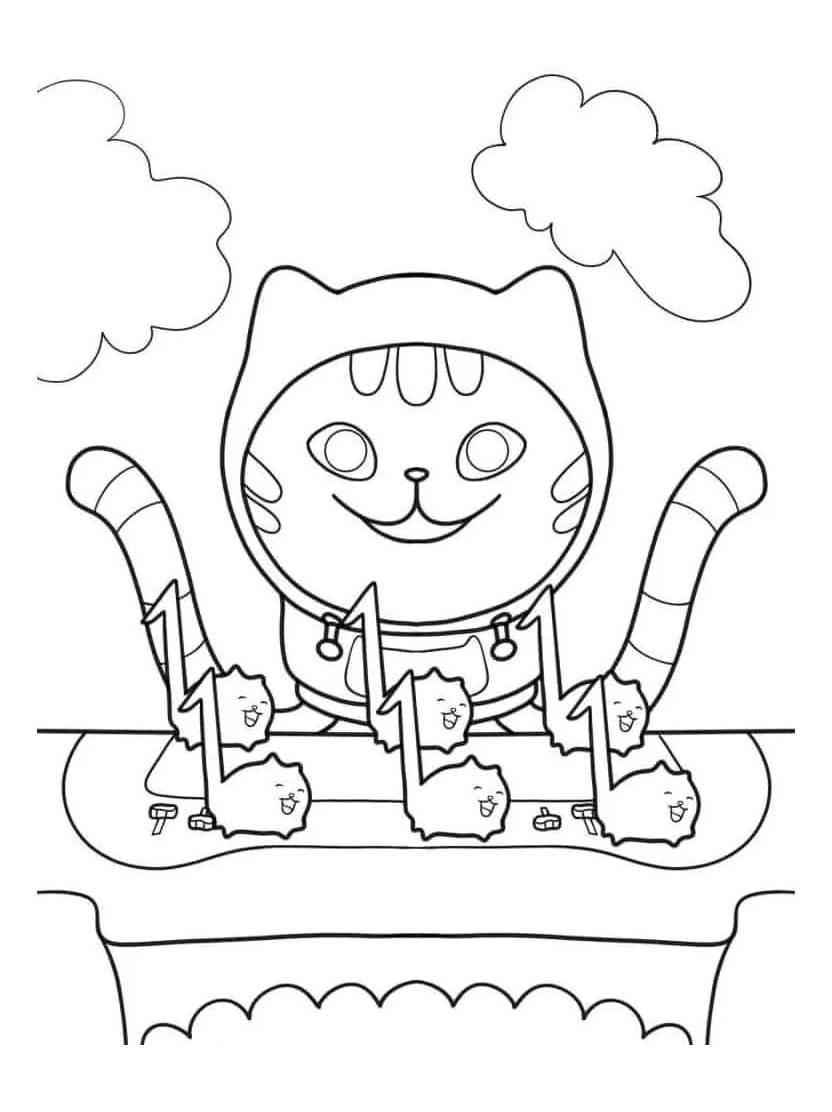 Coloriage Gabby Chat Des Images Adorables