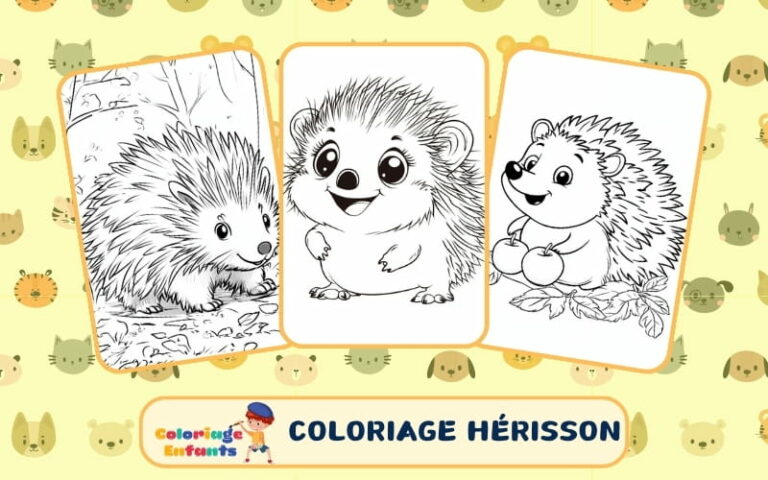 Coloriage Herisson