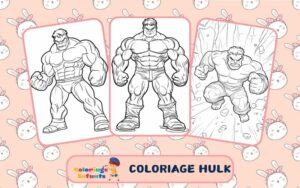 Coloriage Hulk