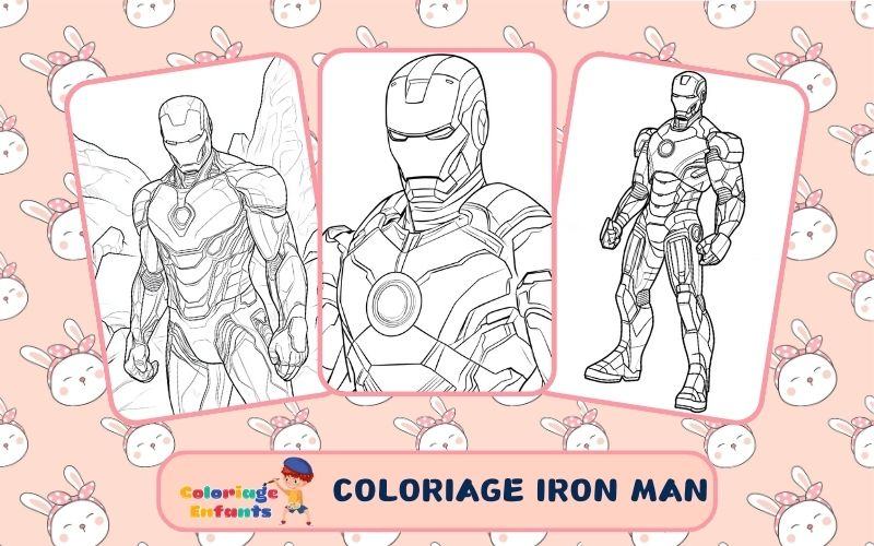 Coloriage Iron Man