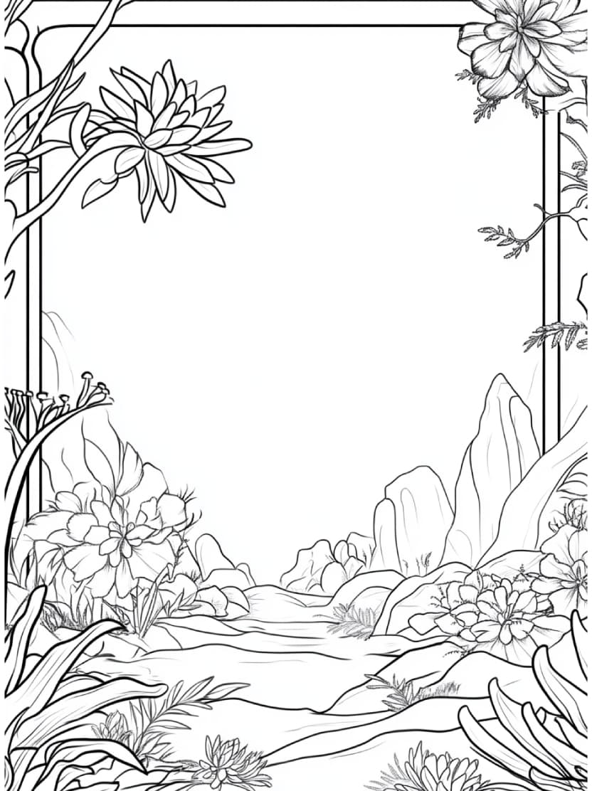 Coloriage Jungle A Imprimer