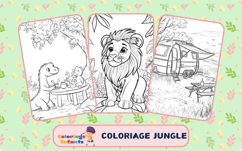 Coloriage Jungle