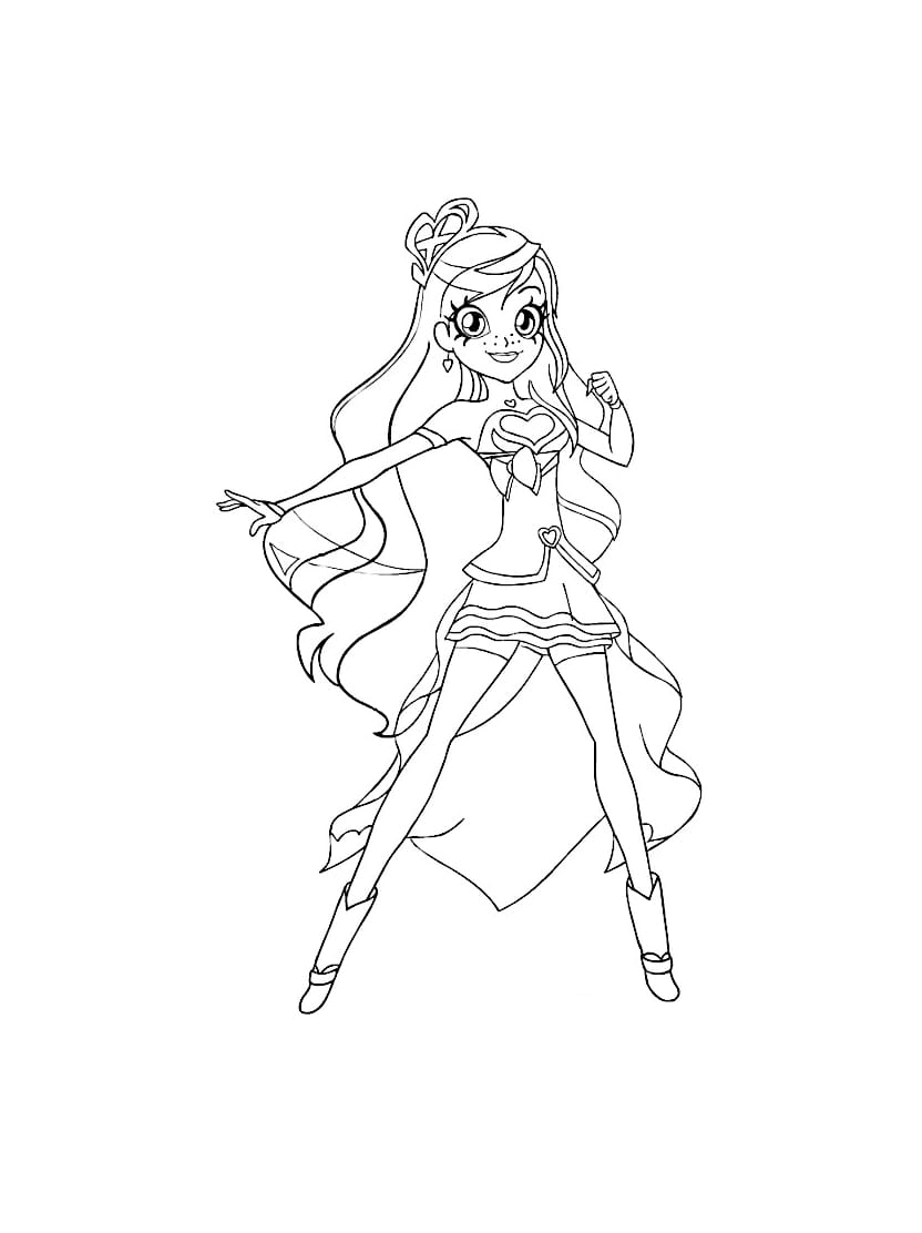 Coloriage Lolirock Images Mignonnes Et Vivantes