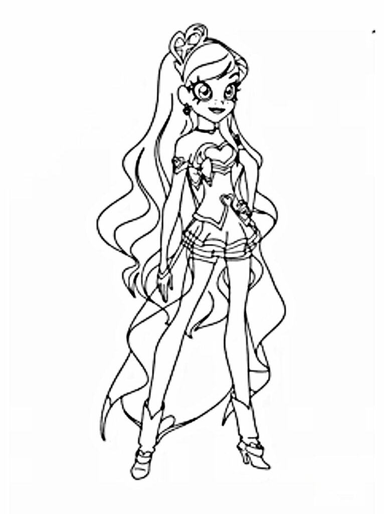 LoliRock Fun Coloring Pages Coloriageenfants com - Coloriage Lolirock Partagez Votre Passion 766x1024