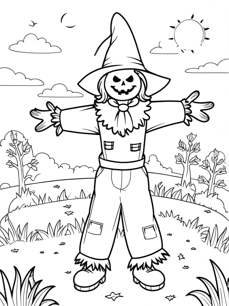 Coloriage Magique Halloween Art Gratuit