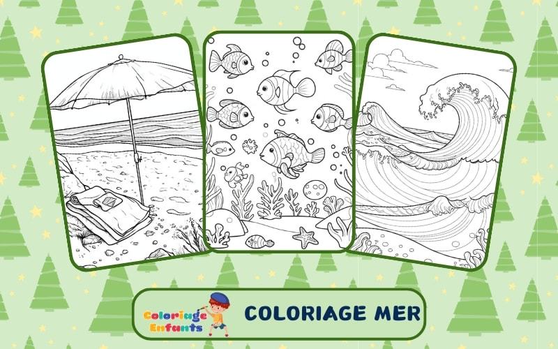 Coloriage Mer